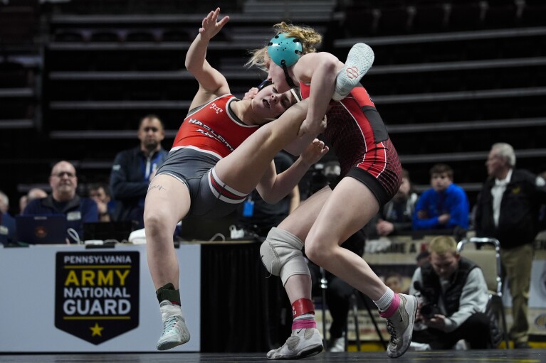Girls wrestling discount